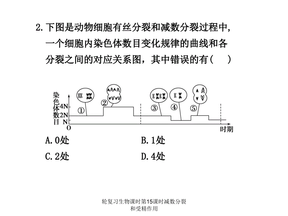 轮复习生物课时第15课时减数分裂和受精作用课件_第3页