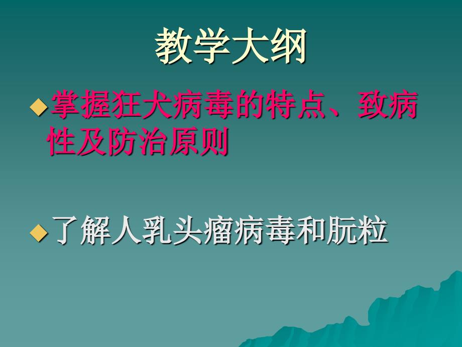 《医学微生物学》教学课件：第二十三章其它病毒和朊粒_第2页