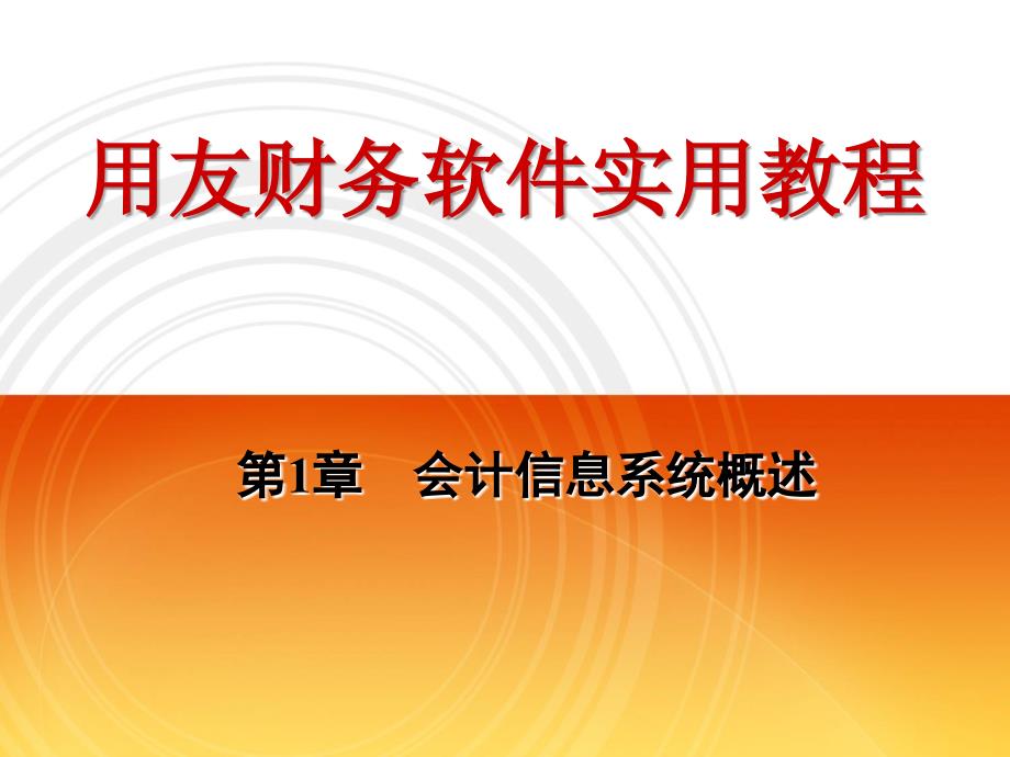 会计软件用友通10.2版会计信息系统基础知识_第1页