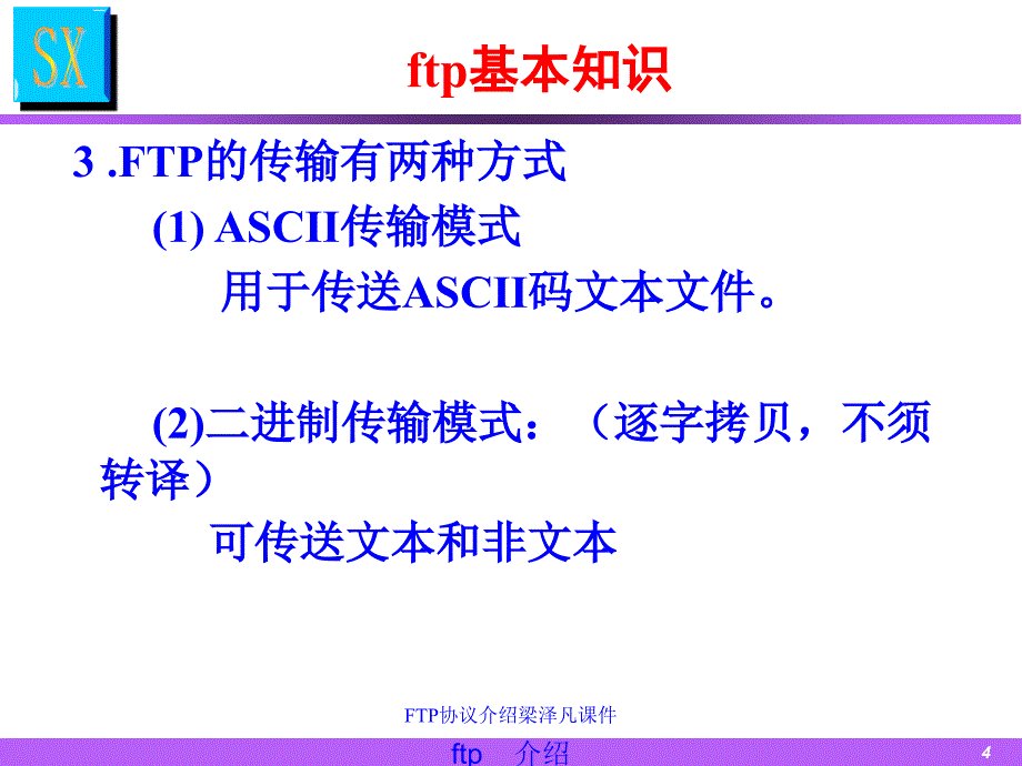 FTP协议介绍梁泽凡课件_第4页