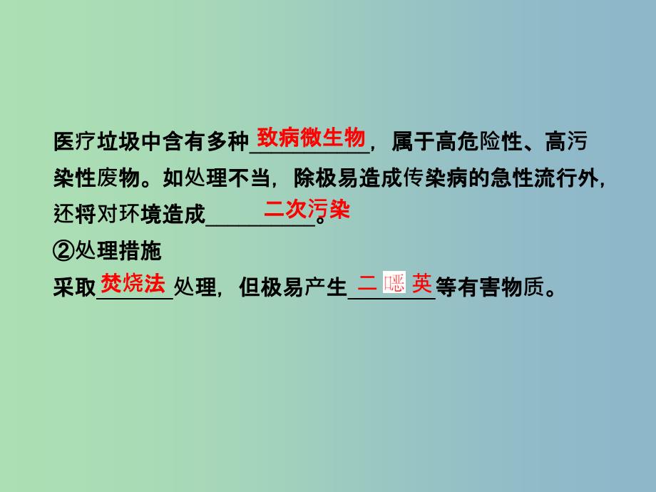 高中化学 4.3垃圾资源化课件 新人教版选修1.ppt_第4页