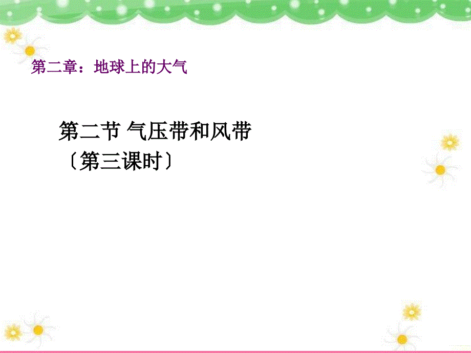 地理气压带和风带第三课时ppt课件_第1页