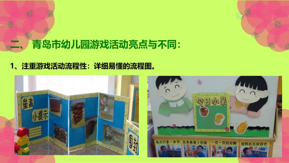 幼儿园游戏活动材料投放与指导青岛学习专题汇报儿园区域活动培训课件_第3页