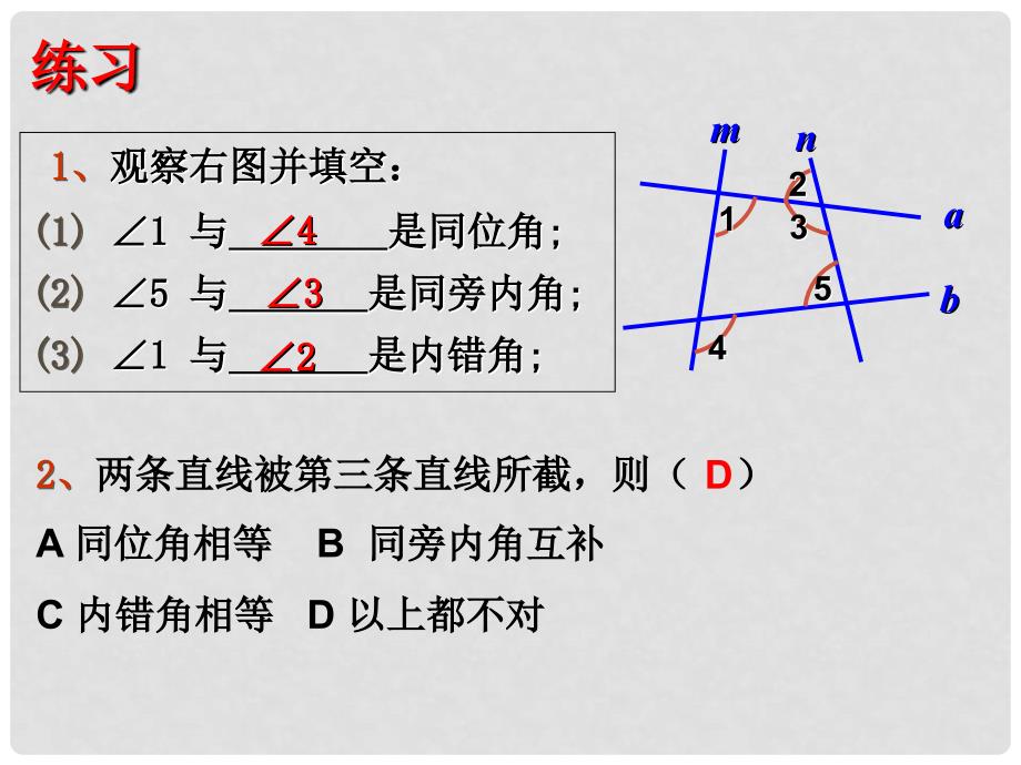 浙江省温州市平阳县鳌江镇第三中学八年级数学上册 第一章 平行线复习课课件 浙教版_第4页