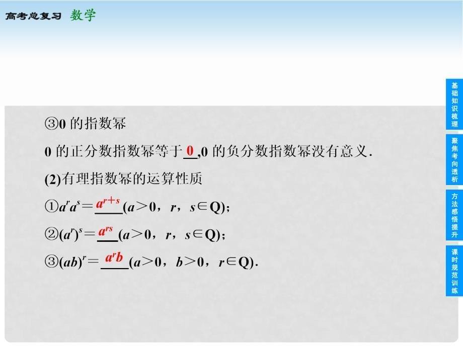 高考数学总复习 25 指数函数课件 苏教版_第5页