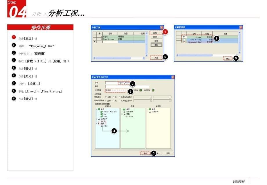 Midasfea钢箱梁桥三维反应谱分析解析_第5页