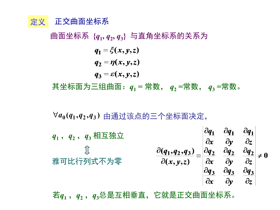 正交曲面坐标系PPT课件_第4页