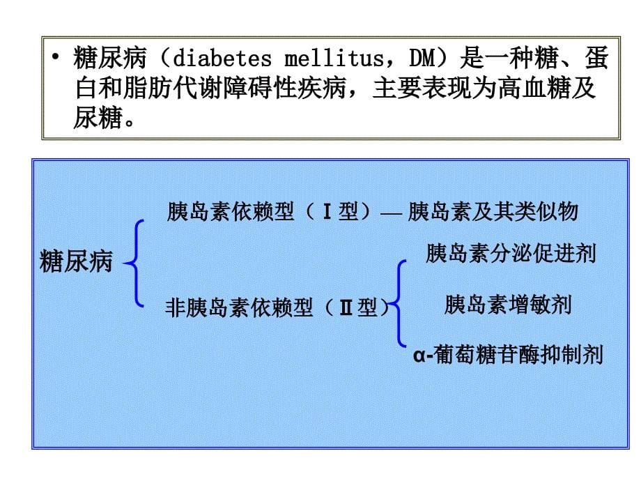 药物化学第十章降血糖药物及利尿药_第5页