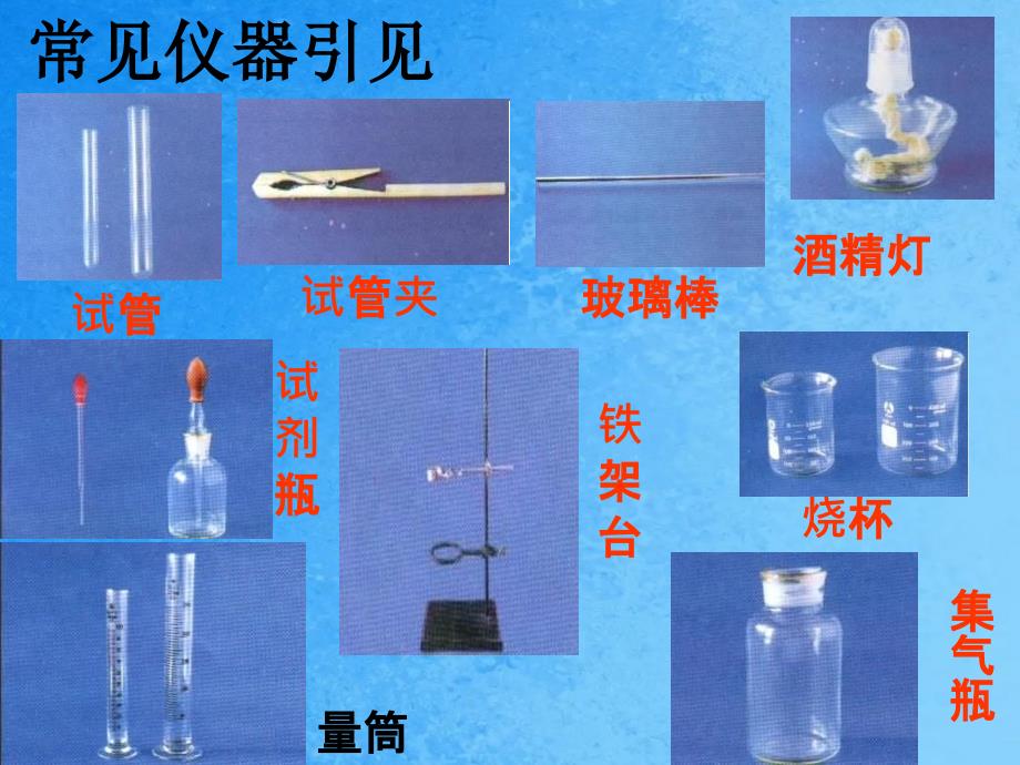 人教版九年级上册化学第一单元课题3走进化学实验室ppt课件_第2页