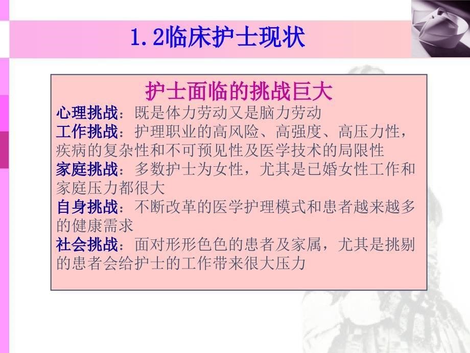 护理临床带教现状与反思教学文案课件_第5页