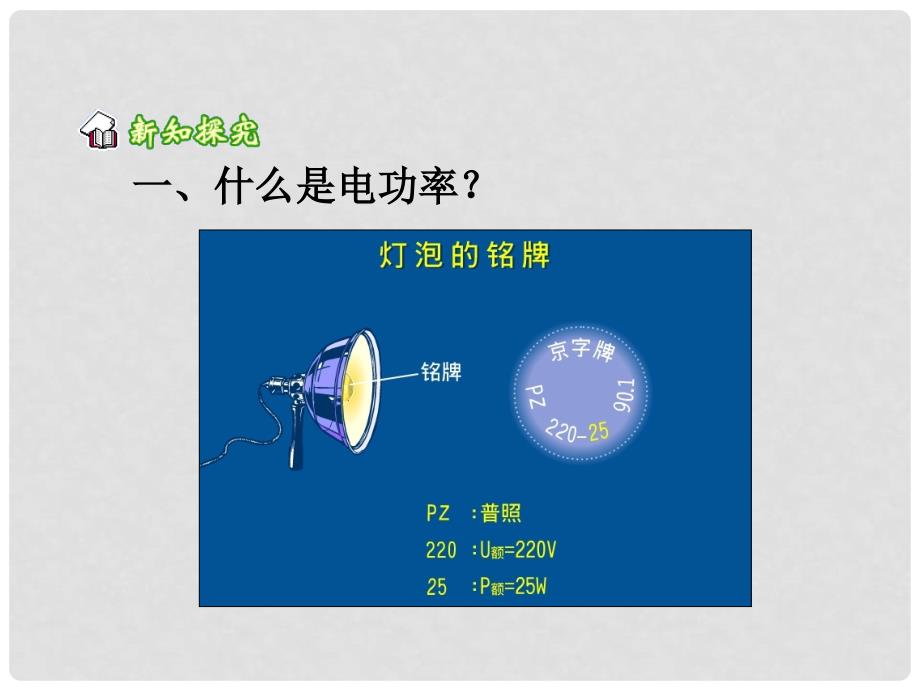 八年级物理下册第八章第二节电功率课件人教版_第3页