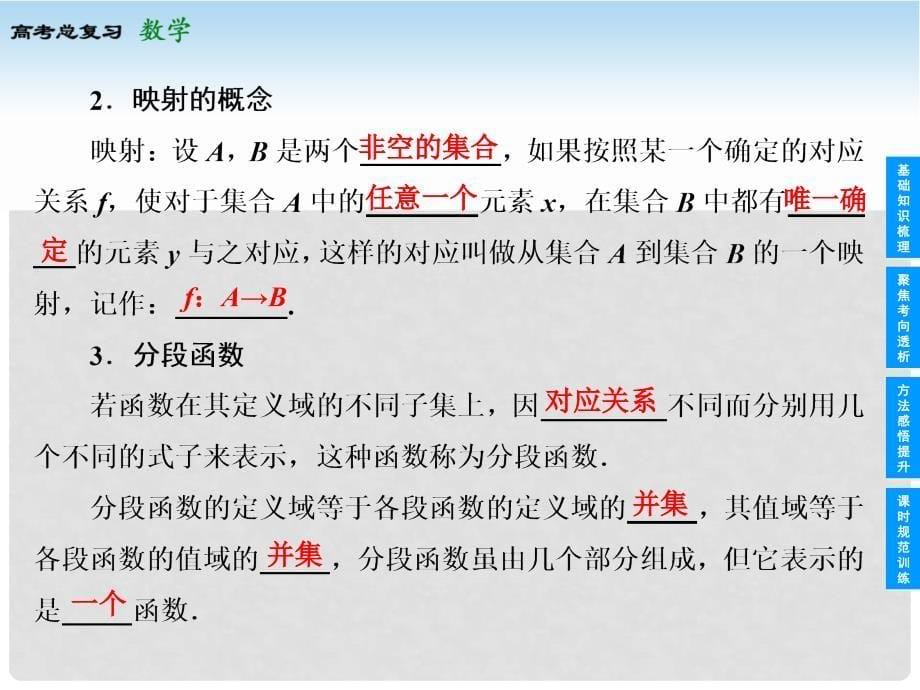 高考数学总复习 21 函数及其表示课件 苏教版_第5页