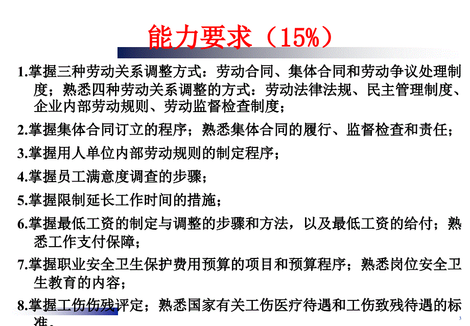 人力资源管理师三级考试劳动关系管理_第3页