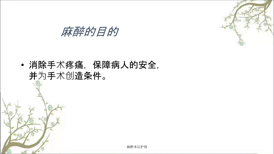 麻醉术后护理课件_第2页