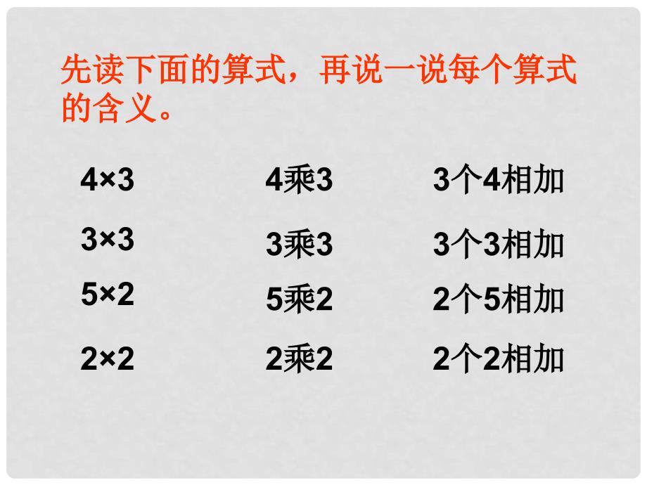 二年级数学上册 5的乘法口诀 3课件 沪教版_第4页