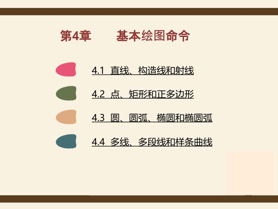 第4章基本绘图命令PPT课件_第1页