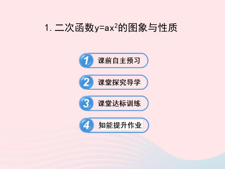 九年级数学下册第章二次函数.2二次函数的图象与性质1二次函数y=ax2的图象与性质课件2_第2页