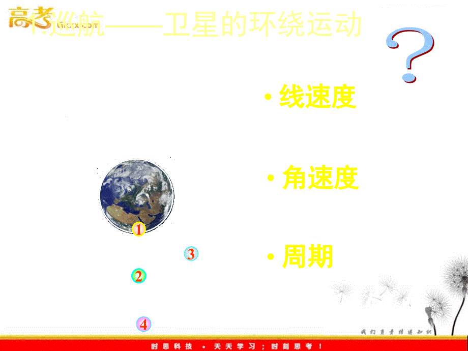 物理：6.5《宇宙航行》课件3（新人教版必修2）_第4页