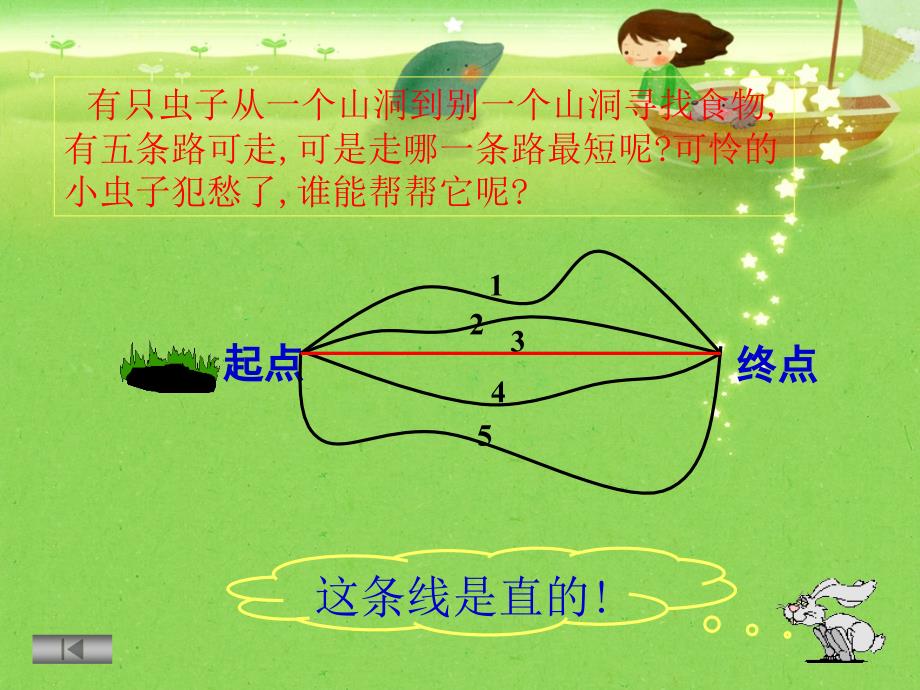 人教版小学数学二年级上册第一单元认识线段_第3页