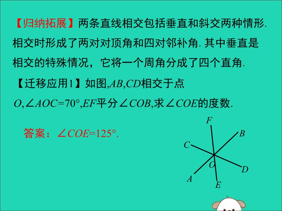 七年级数学下册第五章相交线与平行线小结与复习教学课件新版新人教版_第4页