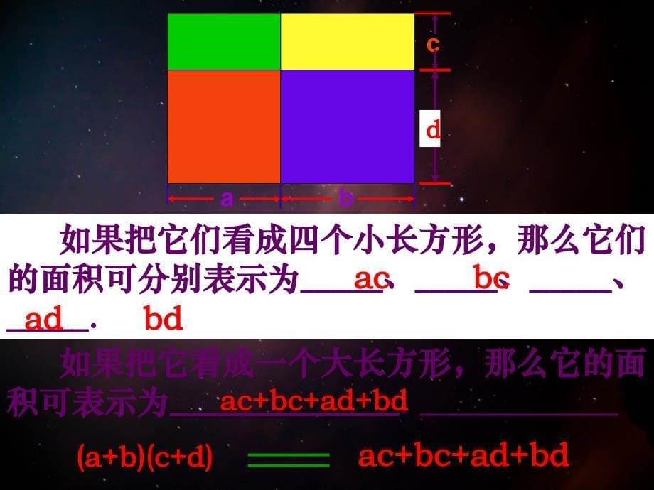 9.3多项式乘多项式七年级第九章从面积到乘法公式全套课件苏科版_第5页