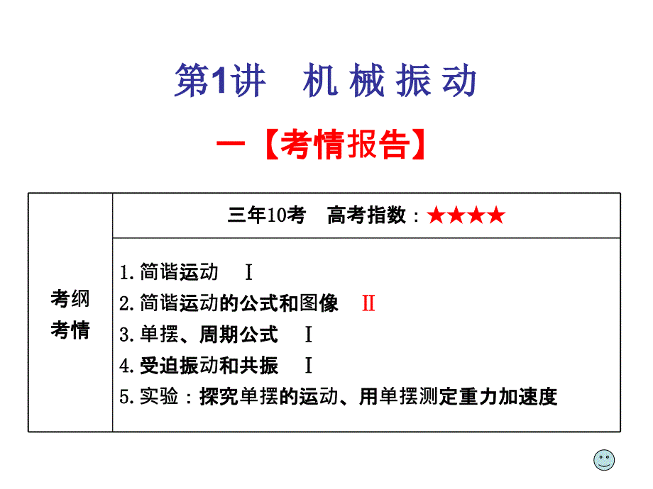 整理高三第一轮复习机械振动_第2页