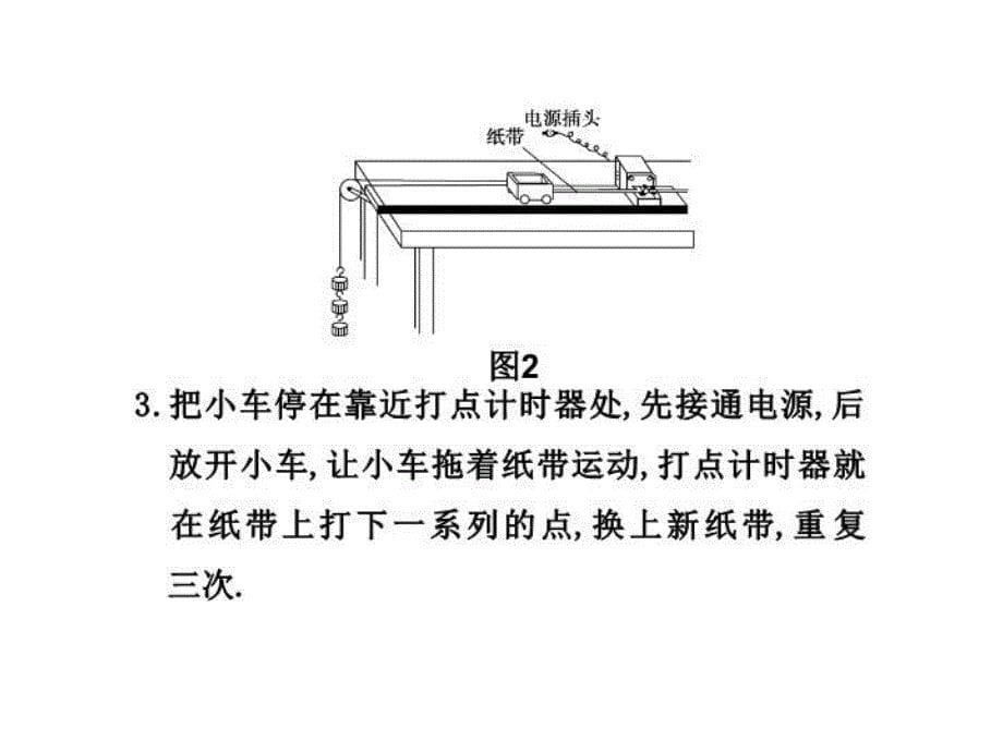 最新实验一研究匀变速直线运动PPT课件_第5页