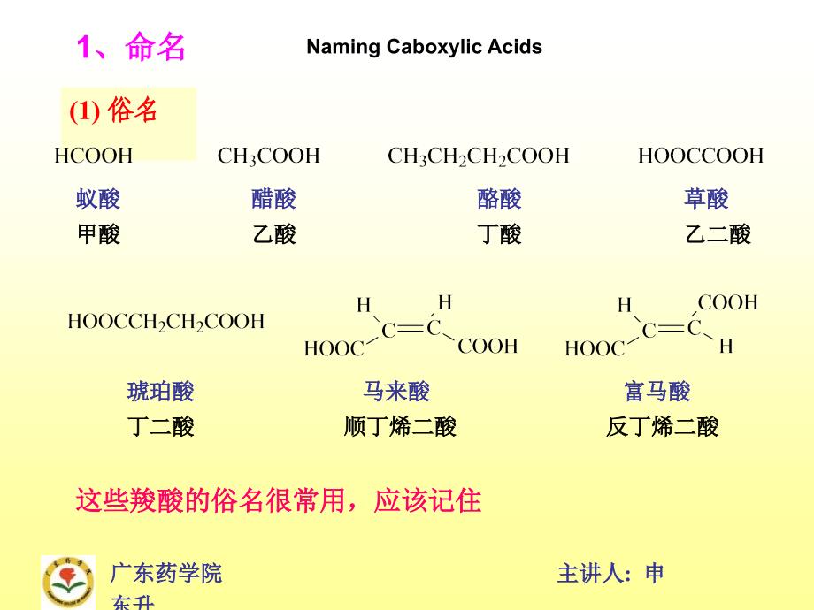 第十一章羧酸和取代羧酸课件_第4页