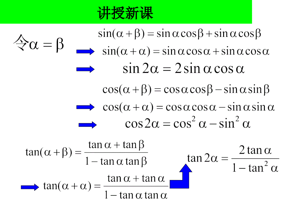 高二数学倍角公式和半角公式_第3页