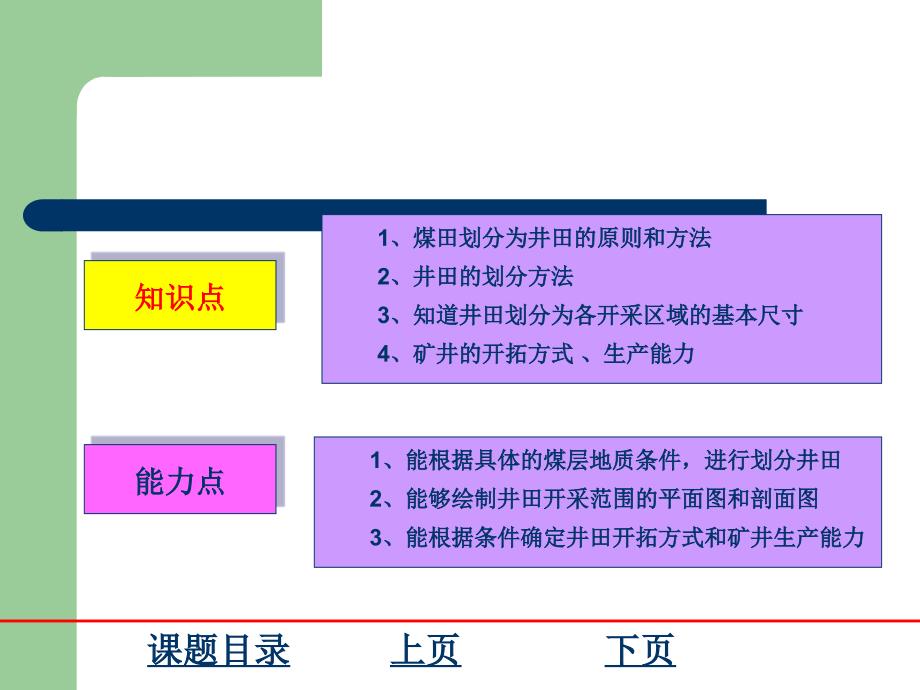 煤矿开采学课件第三篇井田开拓及矿井开采设计第二十一章 矿井开采设计第十六章 井田开拓的基本概念_第2页