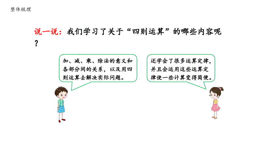 四则运算的意义及其关系、运算定律 人教版数学四年级下册公开课优质课件_第3页