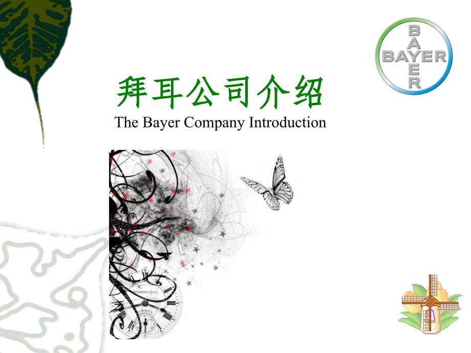 拜耳公司介绍1_第1页