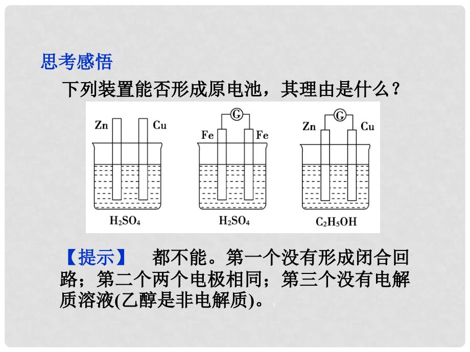 福建省福州文博中学高中化学 第二章《第二节 化学能转化为电能》课件 鲁科版必修2_第4页