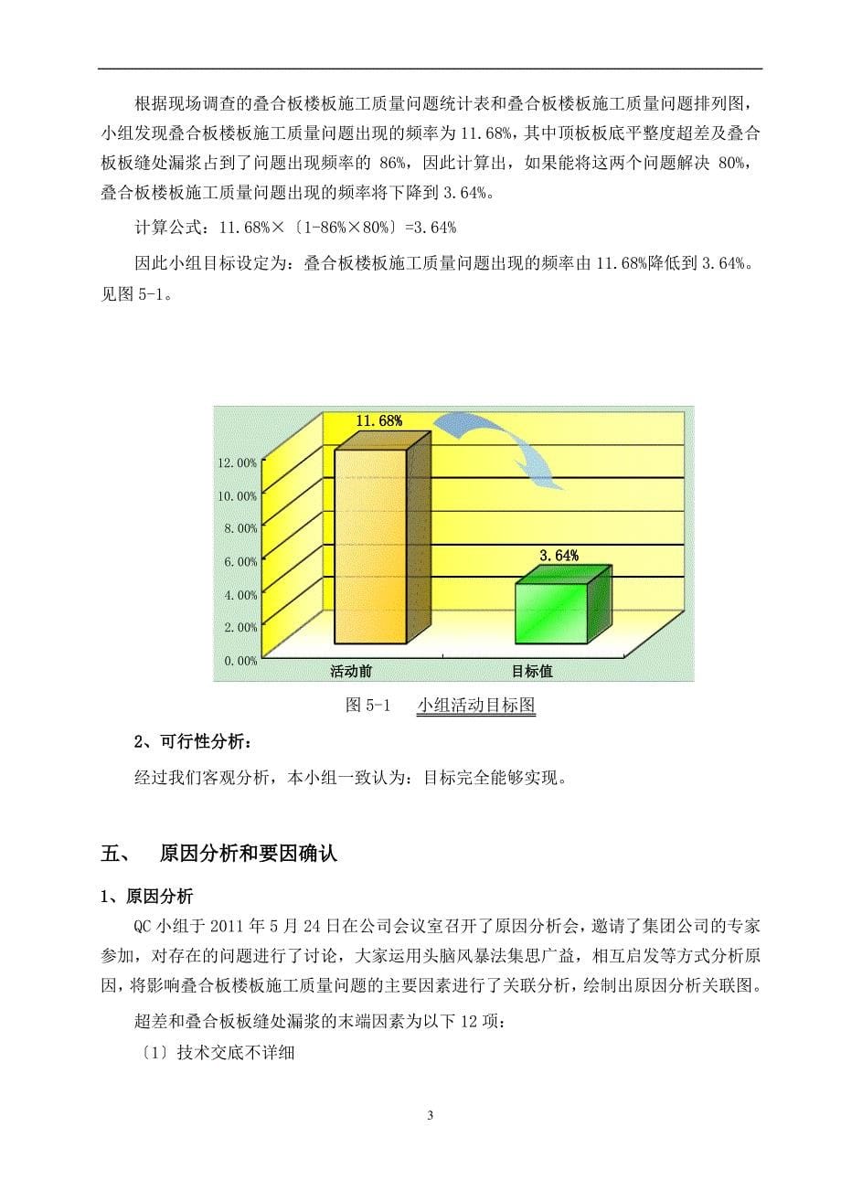 QC-提高产业化住宅工程叠合板楼板施工质量_第5页