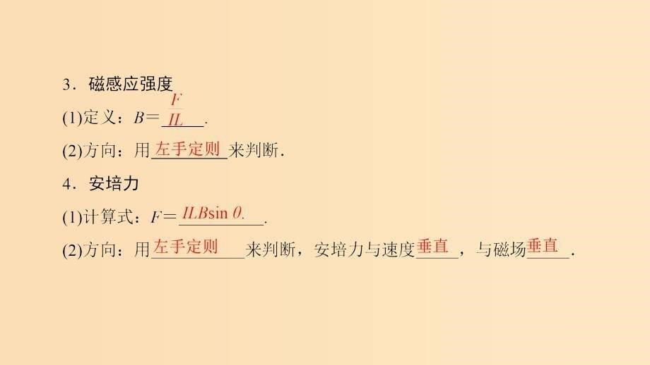 2018-2019学年高中物理第5章磁场与回旋加速器章末复习课课件沪科版选修3 .ppt_第5页