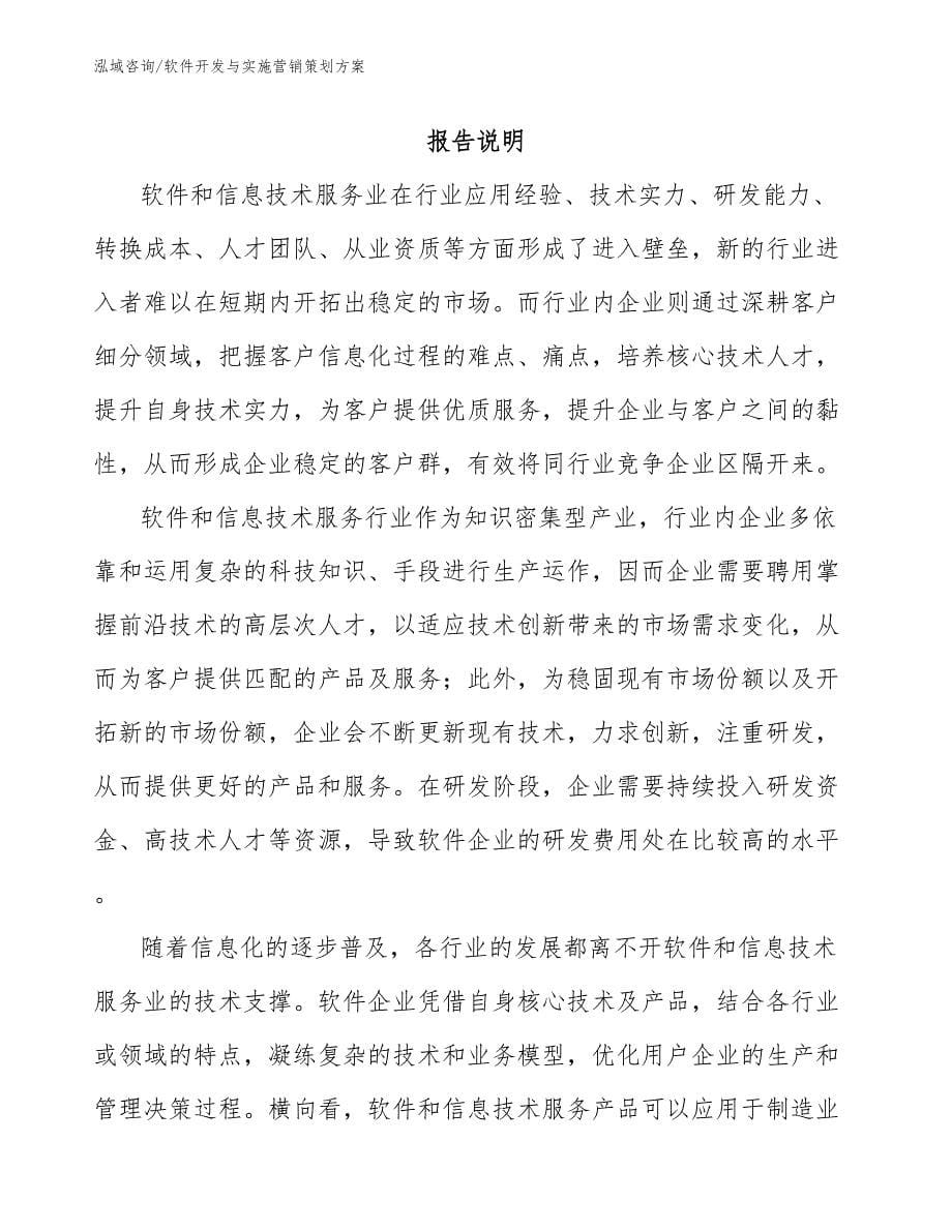 软件开发与实施营销策划方案_第1页