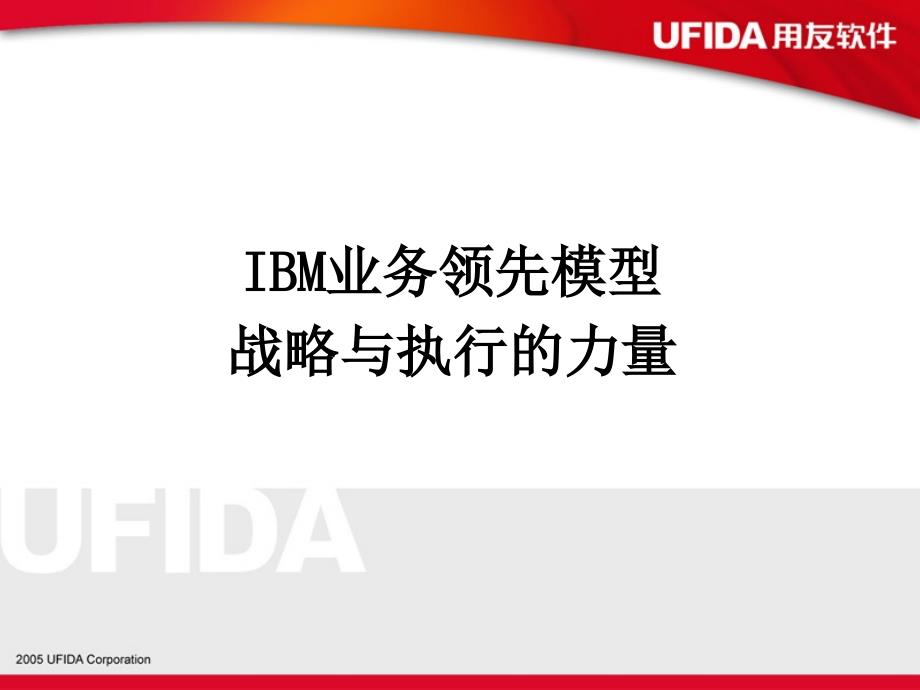 IBM业务管理及管理知识分析模型_第1页