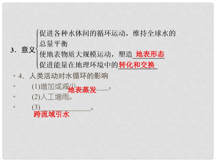 高考地理大一轮复习 第2章 自然环境中的物质运动与能量交换（第8课时）课件 新人教版_第3页