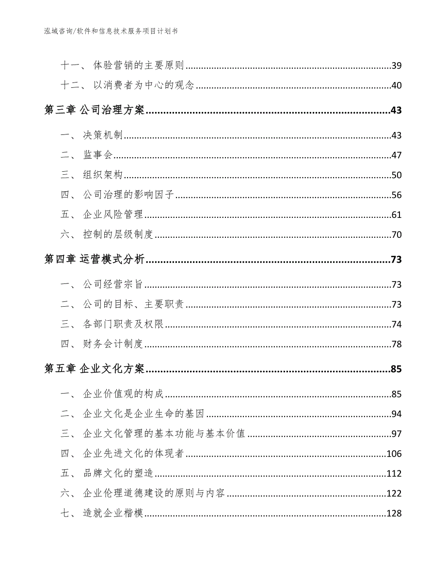 软件和信息技术服务项目计划书_第3页