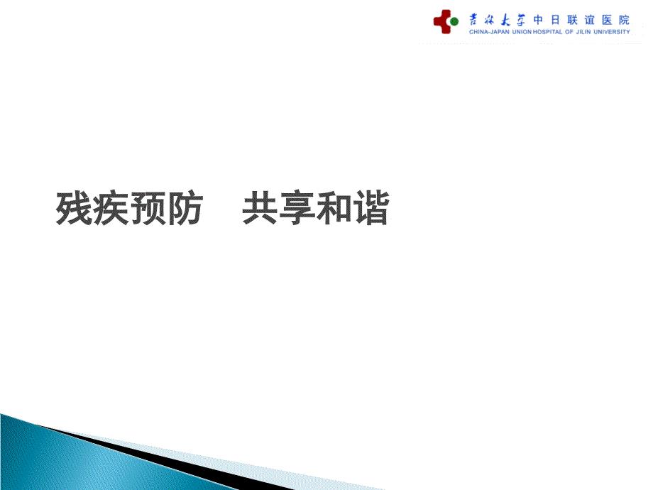 残疾预防PPT课件.ppt