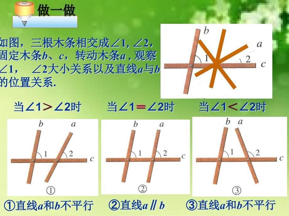 7.2探索直线平行的条件第1课时_第5页