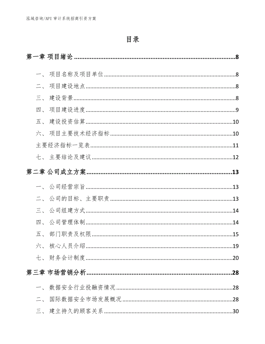 API审计系统招商引资方案（模板参考）_第3页