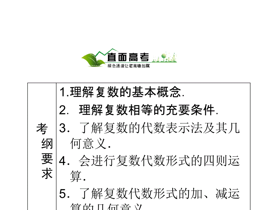 高中数学一轮复习课件：数系的扩充与复数的引入ppt_第2页