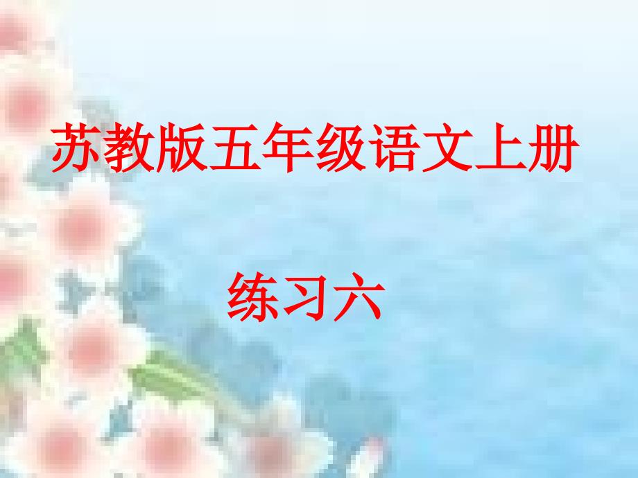 练习六资料课件.ppt_第1页