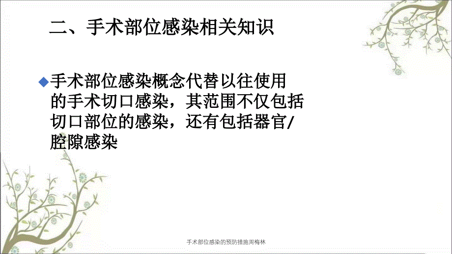 手术部位感染的预防措施周梅林_第4页