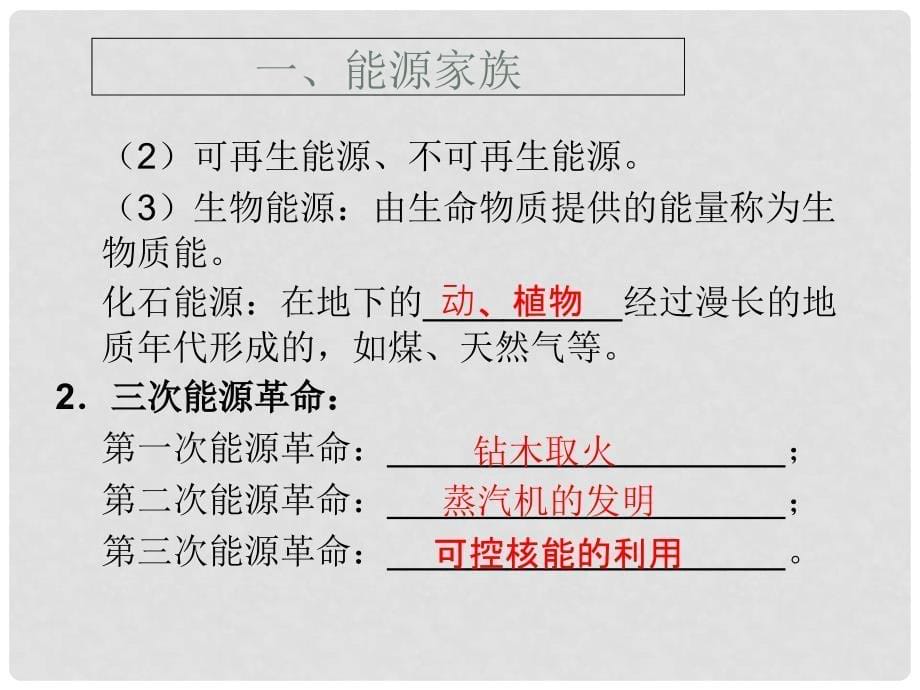 广东省深圳市中考物理总复习 第二十二章 能源与可持续发展课件_第5页