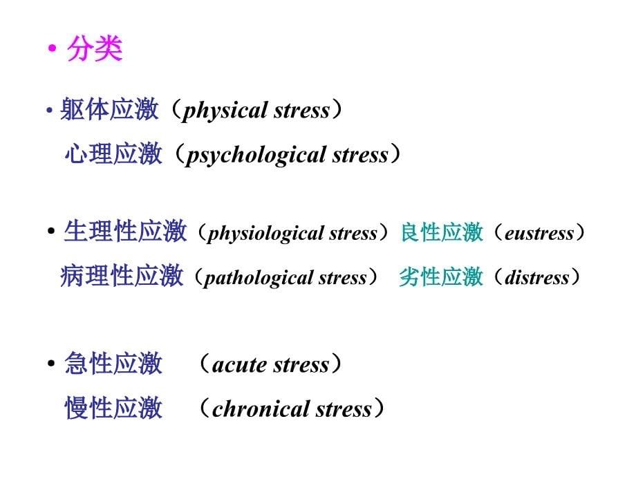 病理生理学课件：应激_第5页