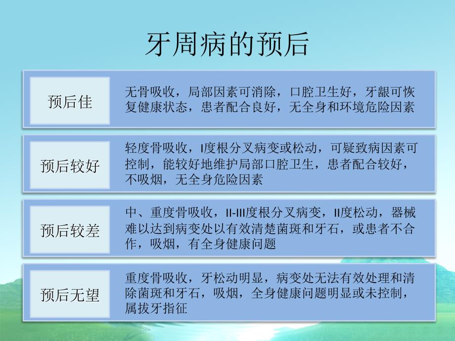 牙周病的预后与治疗计划课件_第3页