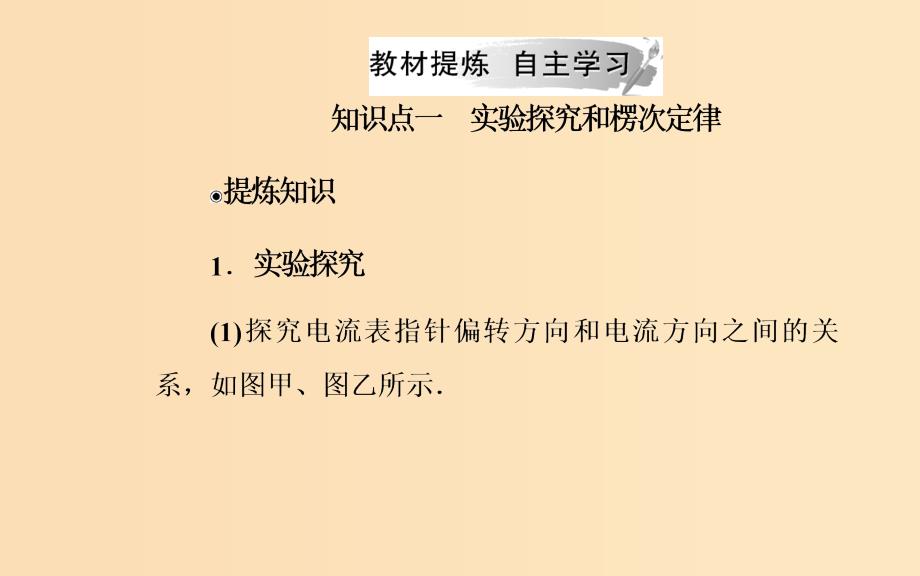 2018-2019学年高中物理第4章电磁感应3楞次定律课件新人教版选修3 .ppt_第4页