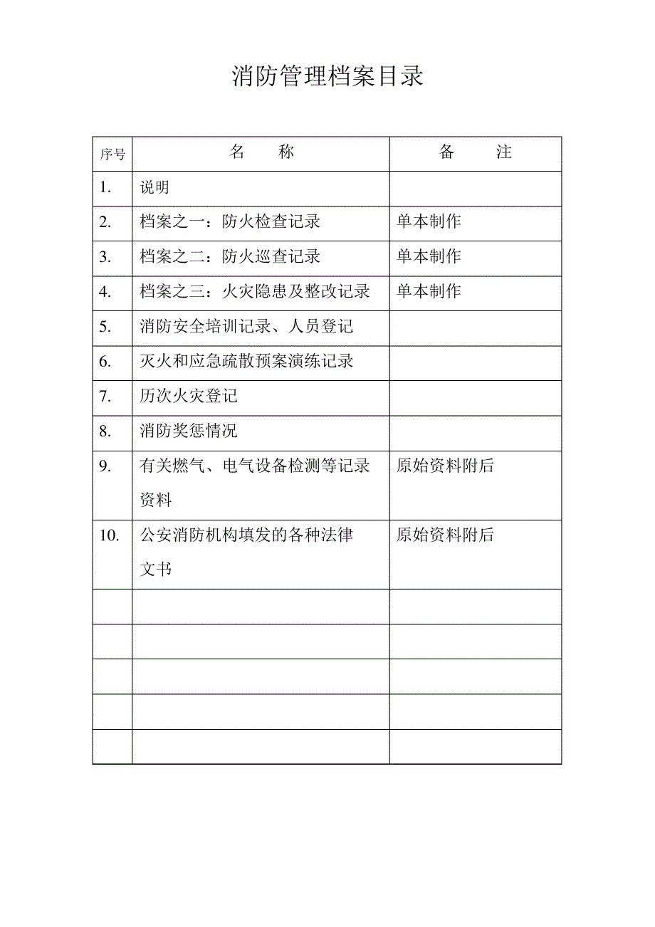 消防安全重点单位档案000010)_第3页